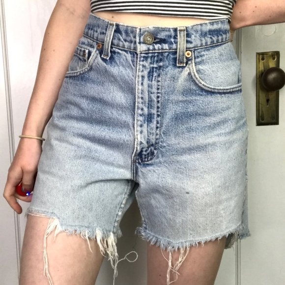 vintage levi cut off shorts